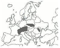 Range of Larix decidua