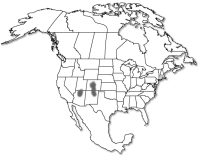 Range of Pinus aristata